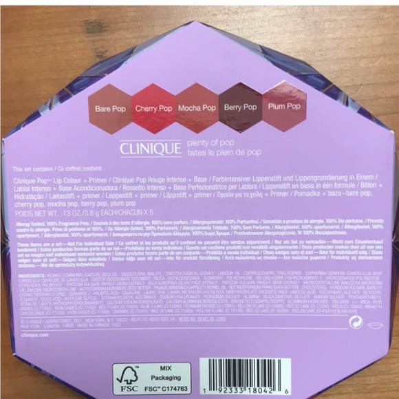 Clinique Plenty of Pop lipstick set - Picture 3 of 3